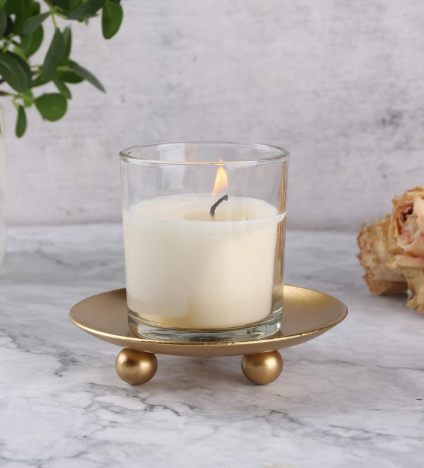 Gold Candle Holder